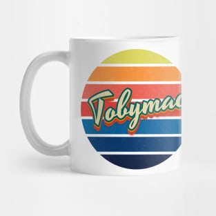 Circle Retro Vintage Tobymac Mug